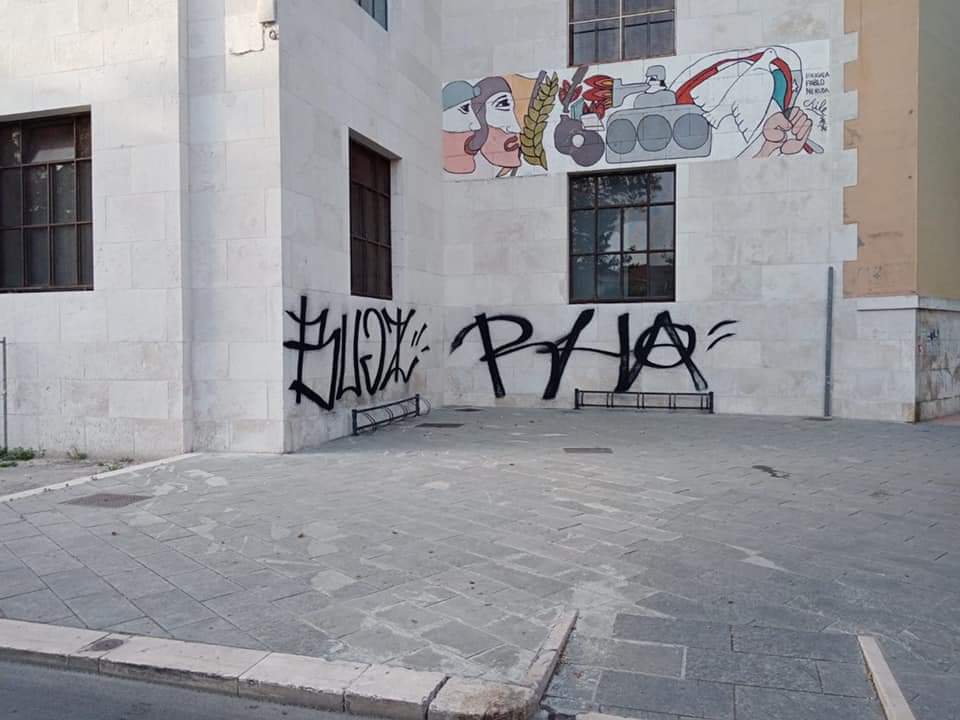 Atti vandalici al Palazzo degli Studi di Foggia. Interviene il Presidente della Provincia.