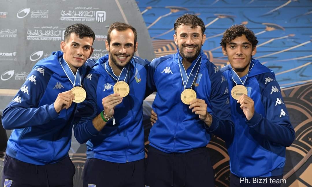 Mondiali assoluti di scherma: bronzo per la squadra di sciabola maschile, trascinata da capitan Gigi Samele.
