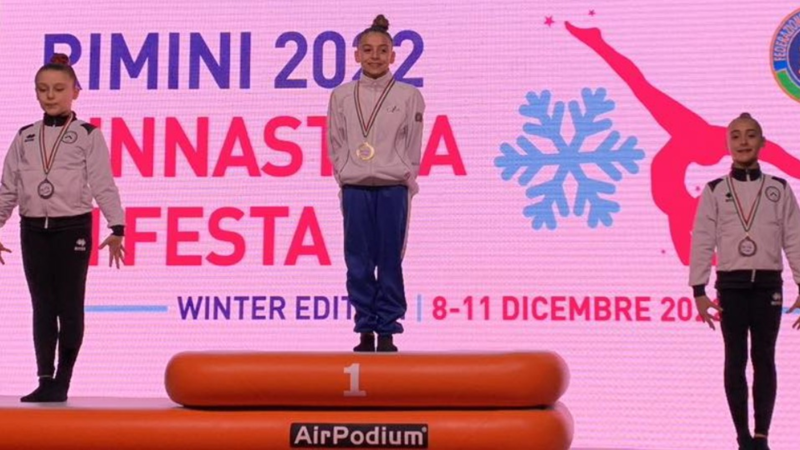 La ginnastica foggiana conquista un oro e un bronzo ai campionati nazionali di Rimini