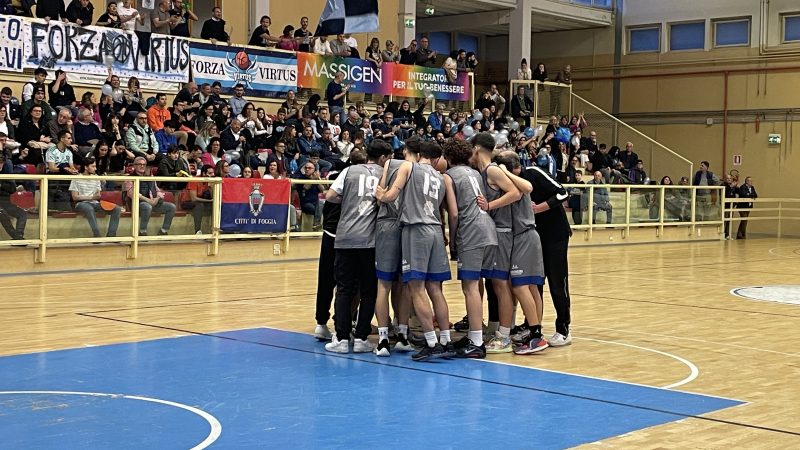 Basket, promozione: La Virtus Foggia perde a testa alta e il Manfredonia conquista la serie D