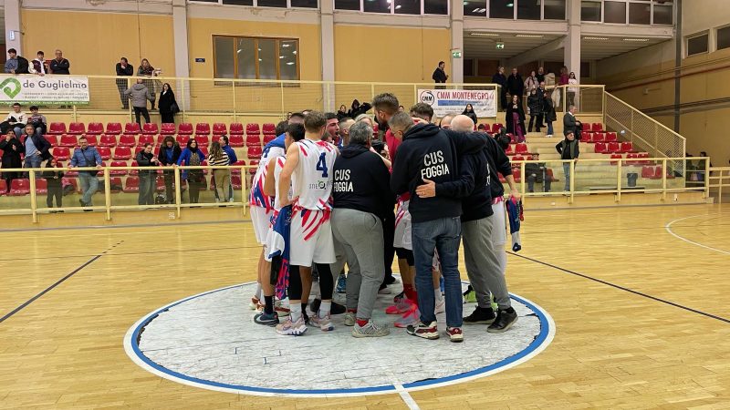 Basket, il CUS Foggia vince ancora: battuto nettamente il Barletta