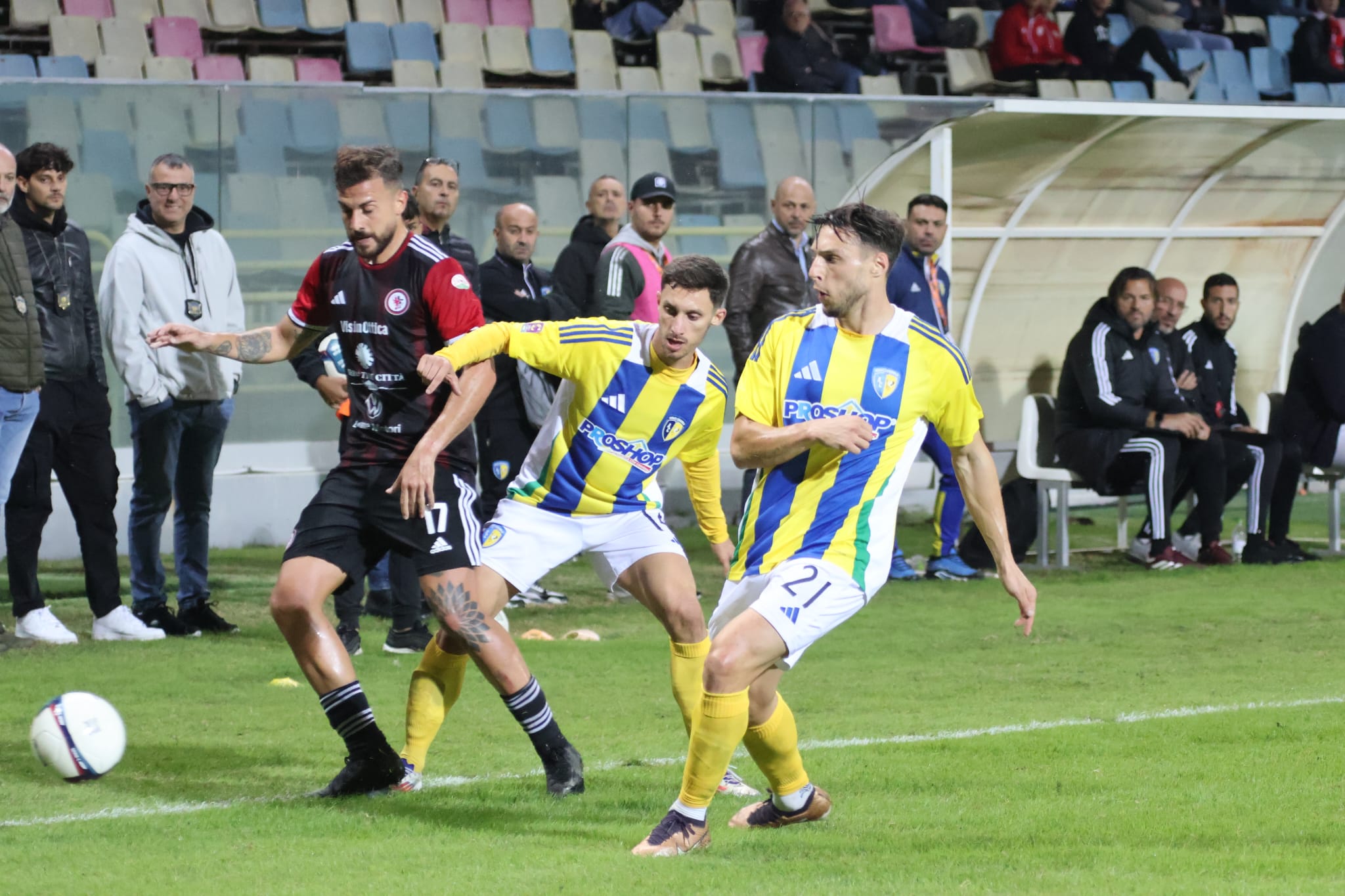 Brutta sconfitta con l’Audace Cerignola (0-1).