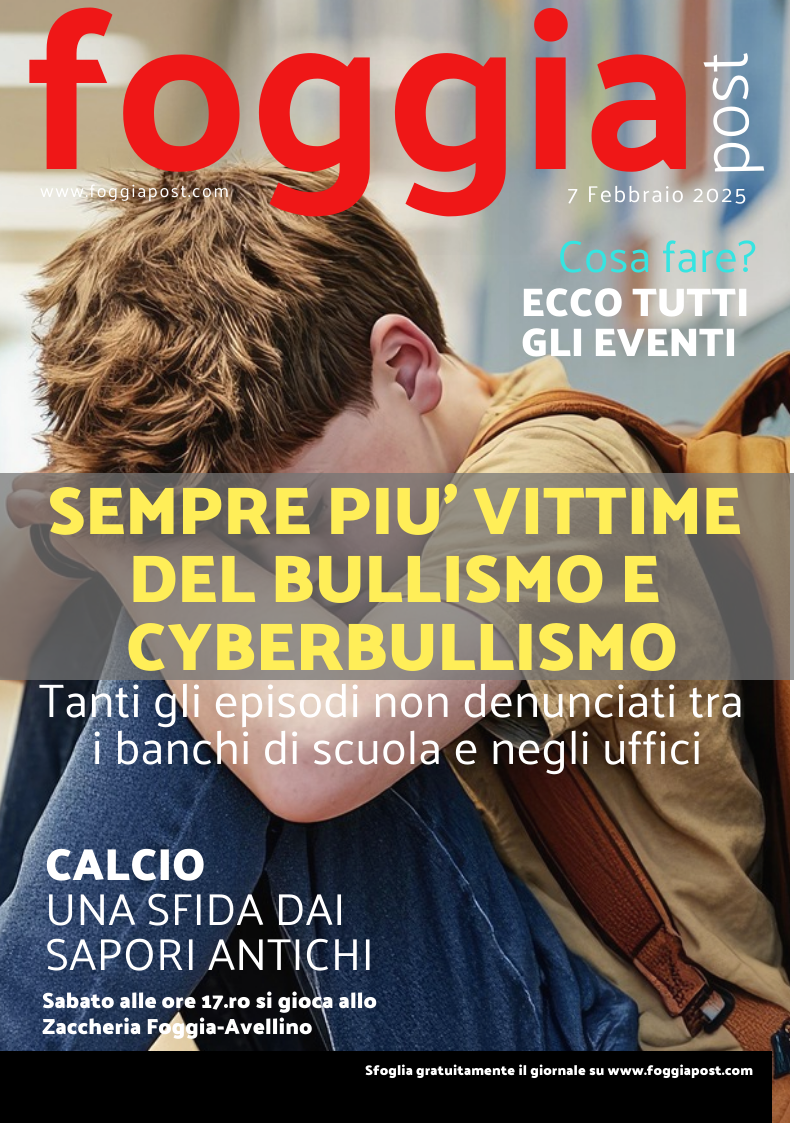 Foggia Post 7 febbraio 2025. Sfoglia gratuitamente il giornale