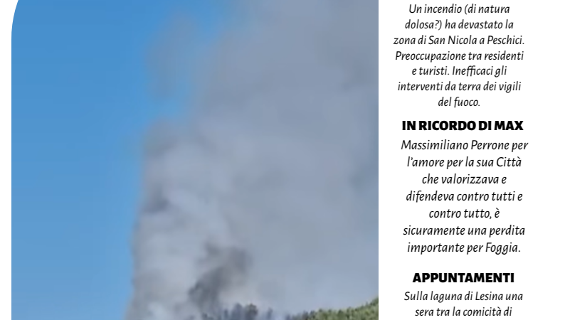 Foggia Post 6 agosto 2025. Sfoglia gratuitamente il giornale