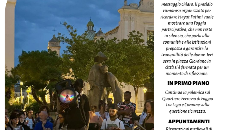 Foggia Post 26 agosto 2025. Sfoglia gratuitamente il giornale