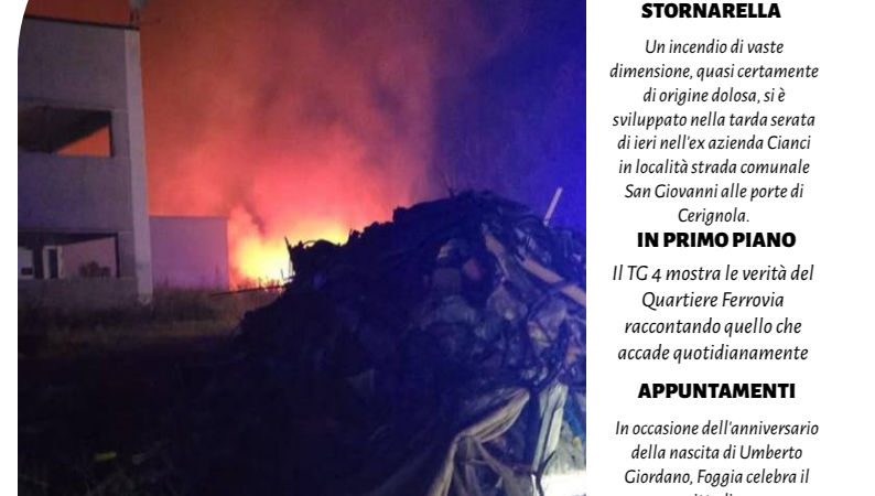Foggia Post 27 agosto 2025. Sfoglia gratuitamente il giornale