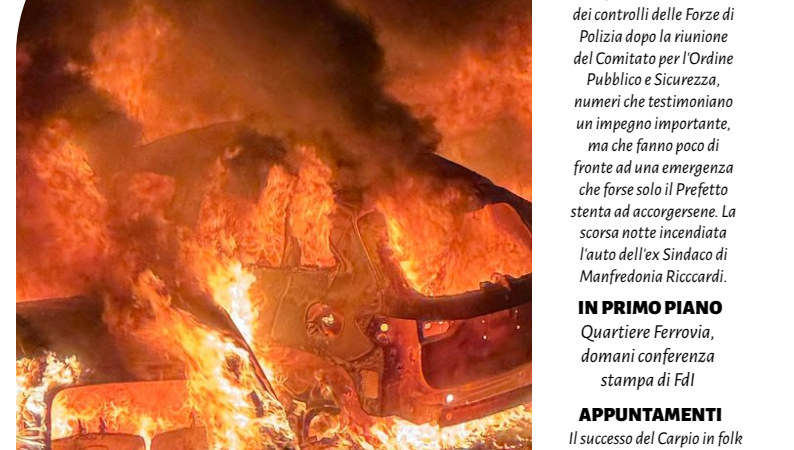 Foggia Post 4 settembre 2025. Sfoglia gratuitamente il giornale