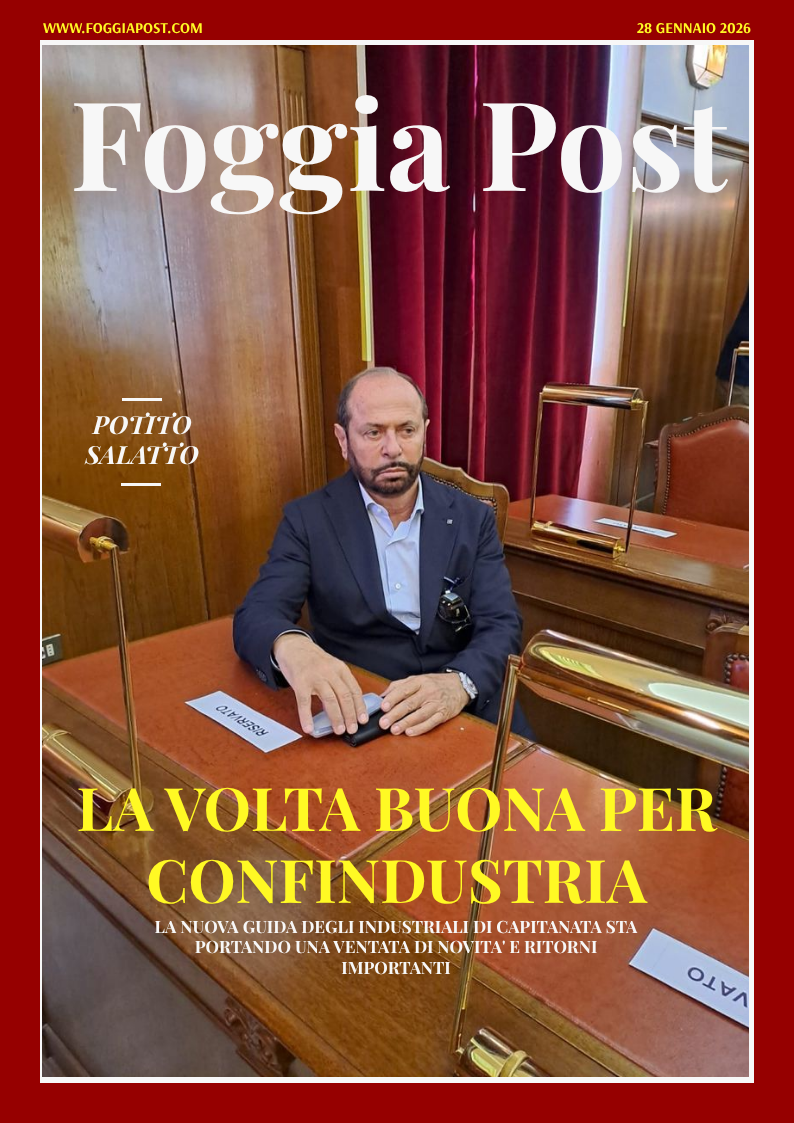 Foggia Post 28 gennaio 2026. Sfoglia gratuitamente il giornale