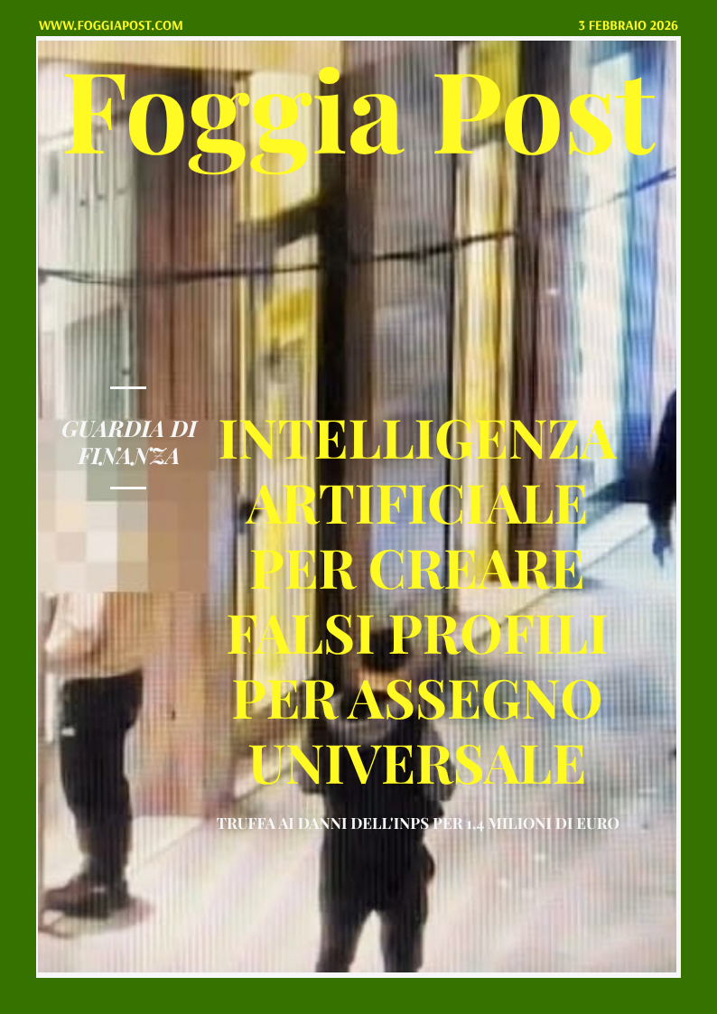 Foggia Post 3 febbraio 2026. Sfoglia gratuitamente il giornale