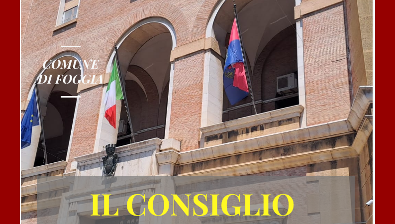 Foggia Post 13 luglio 2026. Il consiglio della discordia, mercoledì confronto in aula su tematiche delicate