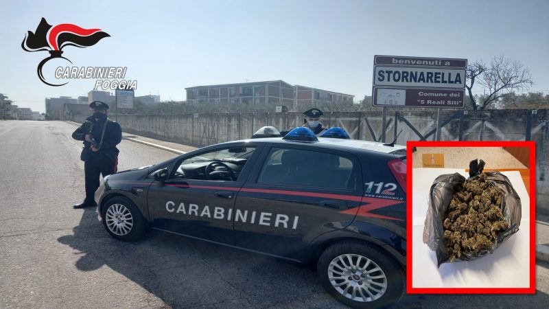 Carabinieri sequestrano droga durante controlli. Arrestato 32enne di Stornarella