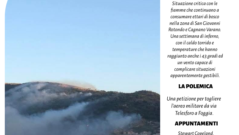 Foggia Post23 luglio 2025. Sfoglia gratuitamente il giornale