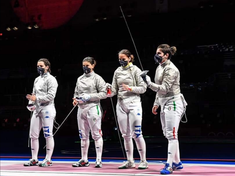 Tokyo 2020, la squadra di sciabola femminile perde la finale per il bronzo.