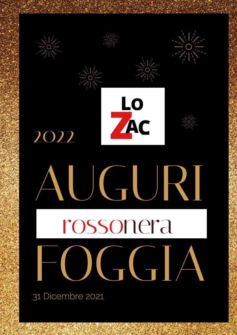 Speciale “Un anno di Foggia Rossonera” con Lo Zac.