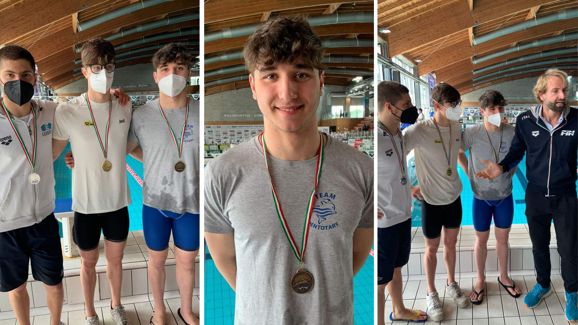 Raffaele Consalvo è medaglia di bronzo ai campionati nazionali giovanili di nuoto.