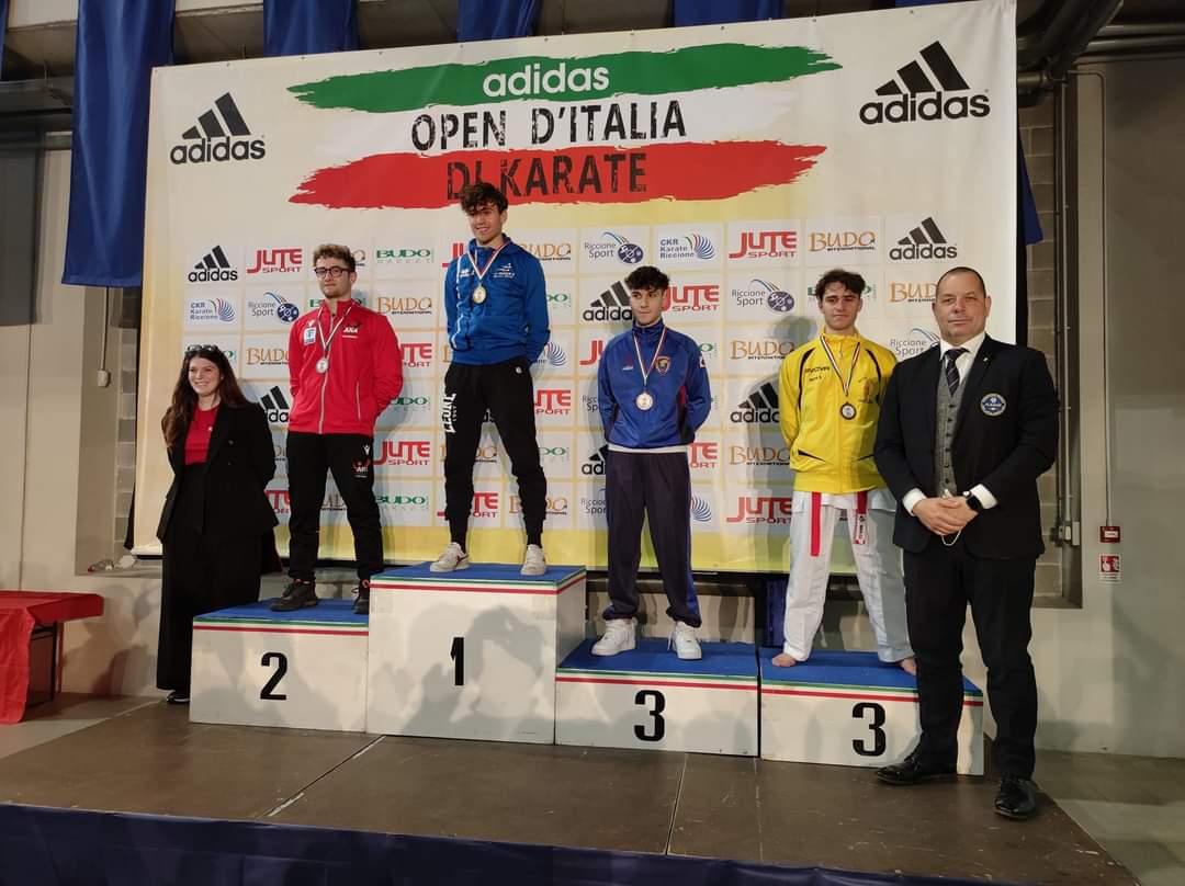 Karate, Mario Ciminiello vince la medaglia di bronzo all’Adidas Open d’Italia