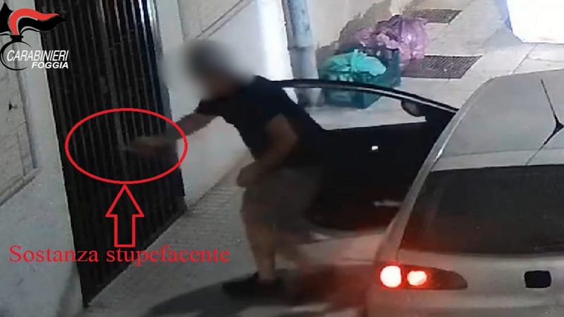 167 capi di imputazione. 5 arresti per droga a Cerignola
