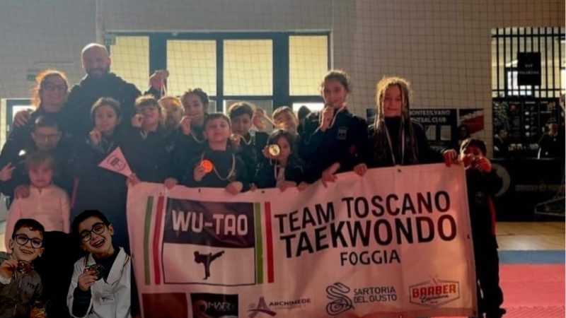 Taekwondo, la scuola foggiana Wu Tao tra le prime in Italia
