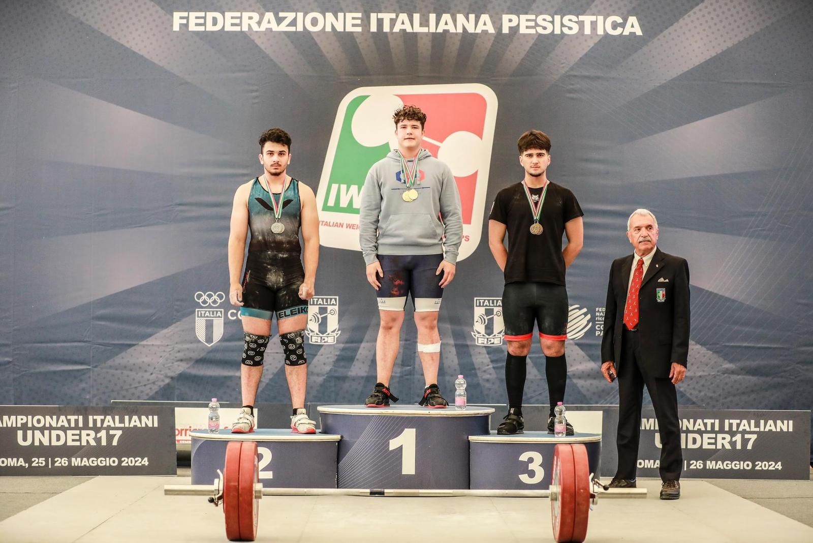 Pesistica olimpica, il foggiano Giovanni Del Grosso conquista il bronzo agli italiani U17