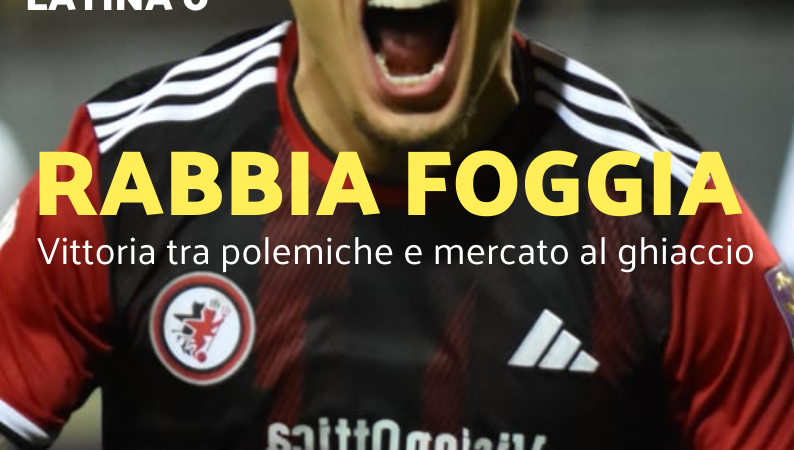 Lo Zac del 19 gennaio 2025. Foggia 1-0 Latina. Vittoria con rabbia