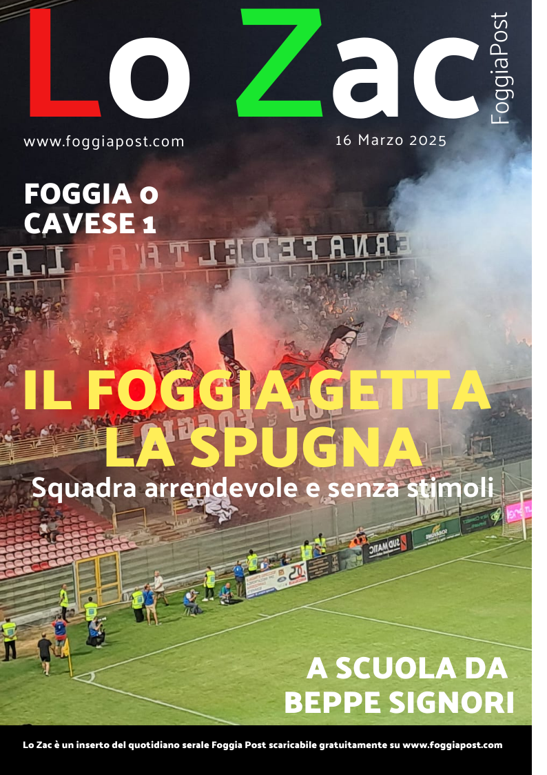Lo Zac del 16 marzo 2025. Sfoglia gratuitamente il giornale