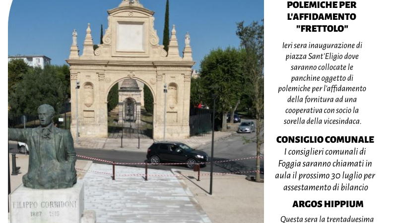 Foggia Post 25 luglio 2025. Sfoglia gratuitamente il giornale