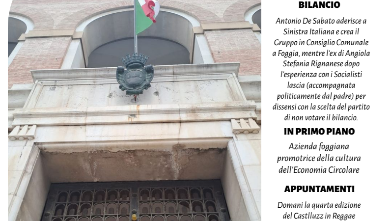 Foggia Post 30 luglio 2025. Sfoglia gratuitamente il giornale