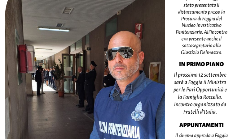 Foggia Post 3 settembre 2025. Sfoglia gratuitamente il giornale