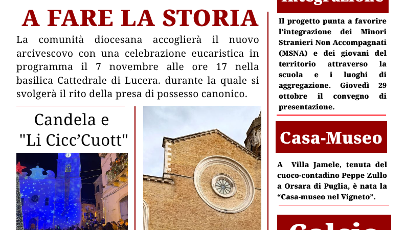 Foggia Post 29 ottobre 2026. Il vescovo Ferretti pronto a fare la storia